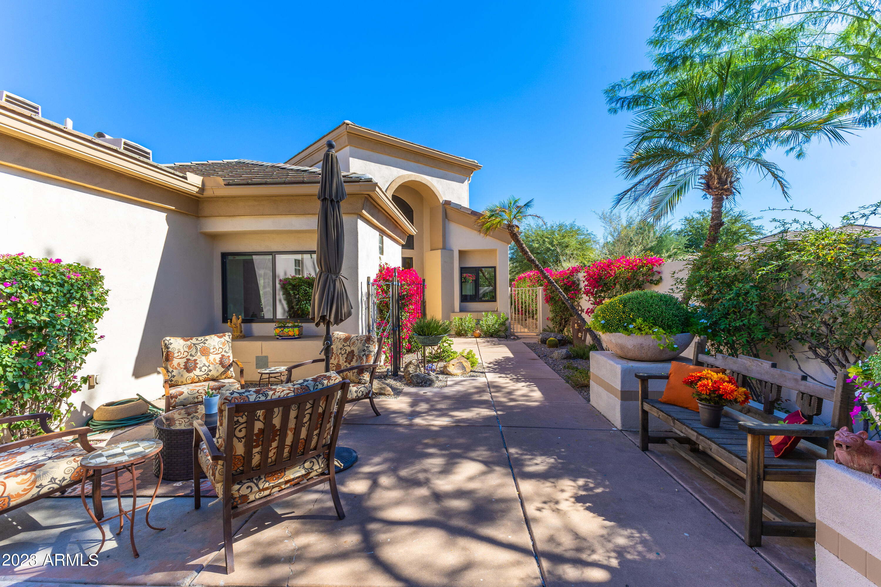 7705 East Doubletree Ranch Road, Unit 47 Scottsdale, AZ 85258 - Photo 5 of 42 Courtyard Entry