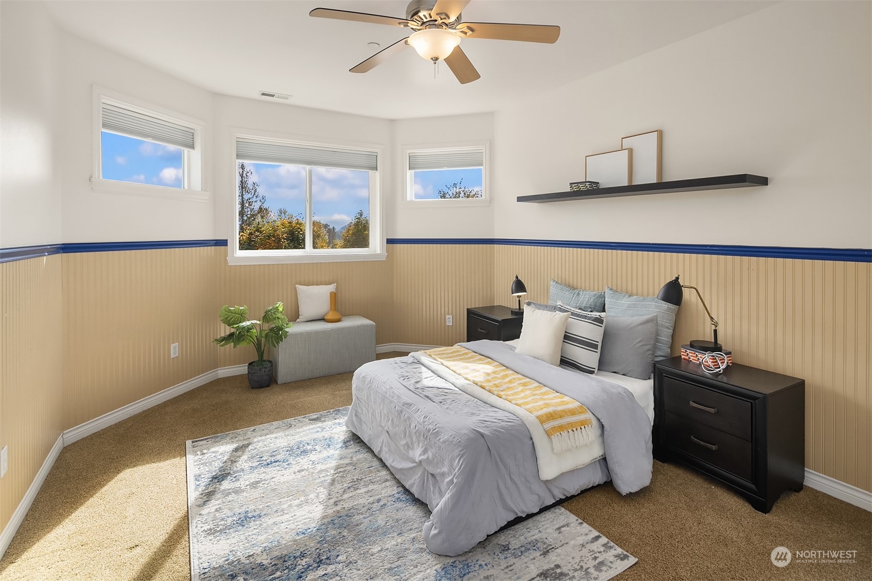 32255 Northeast 88th Street Carnation, WA 98014 - Photo 22 of 40 a bedroom with bed and window