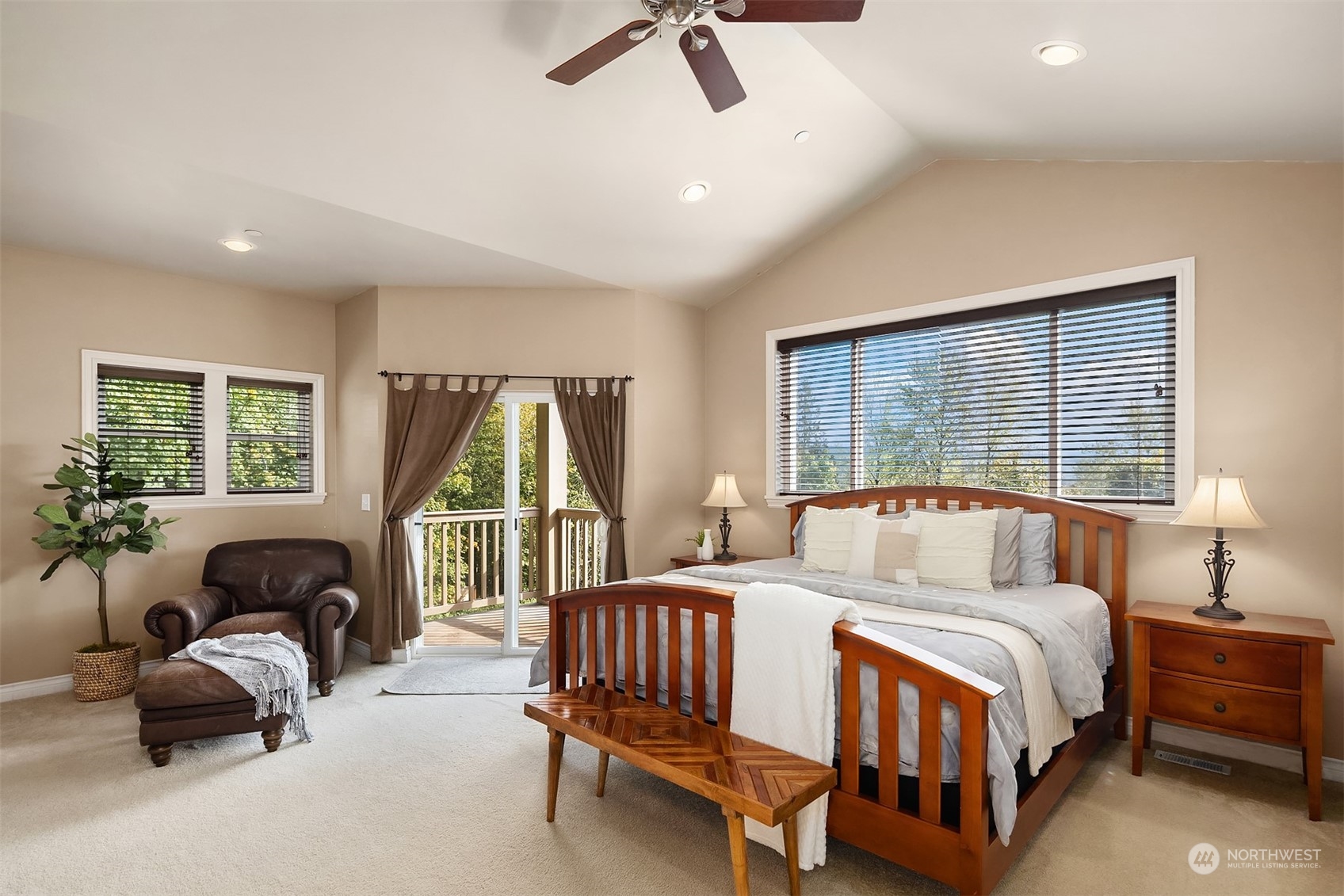 32255 Northeast 88th Street Carnation, WA 98014 - Photo 23 of 40 a bed room with a bed and a couch