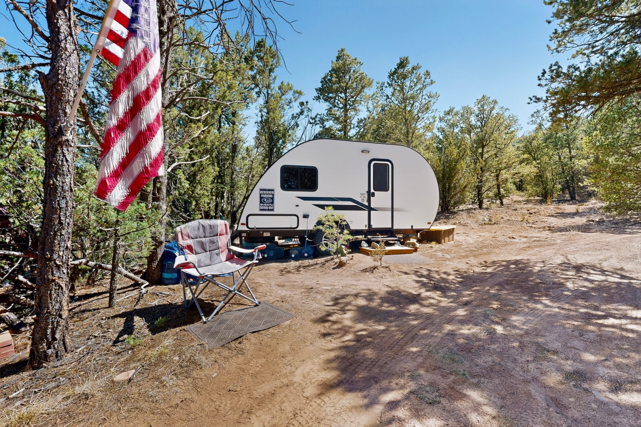 61 Mesa Baja Road Rowe, NM 87562 - Photo 12 of 29 Camping trailer available for sale.