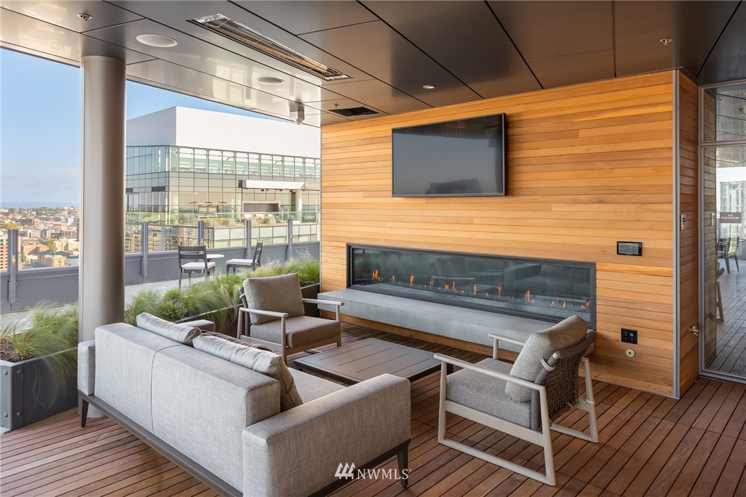 121 Stewart Street, Unit 2201 Seattle, WA 98101 - Photo 17 of 23 a outdoor living space with furniture