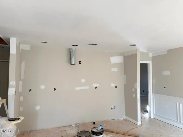 a view of room with stairs