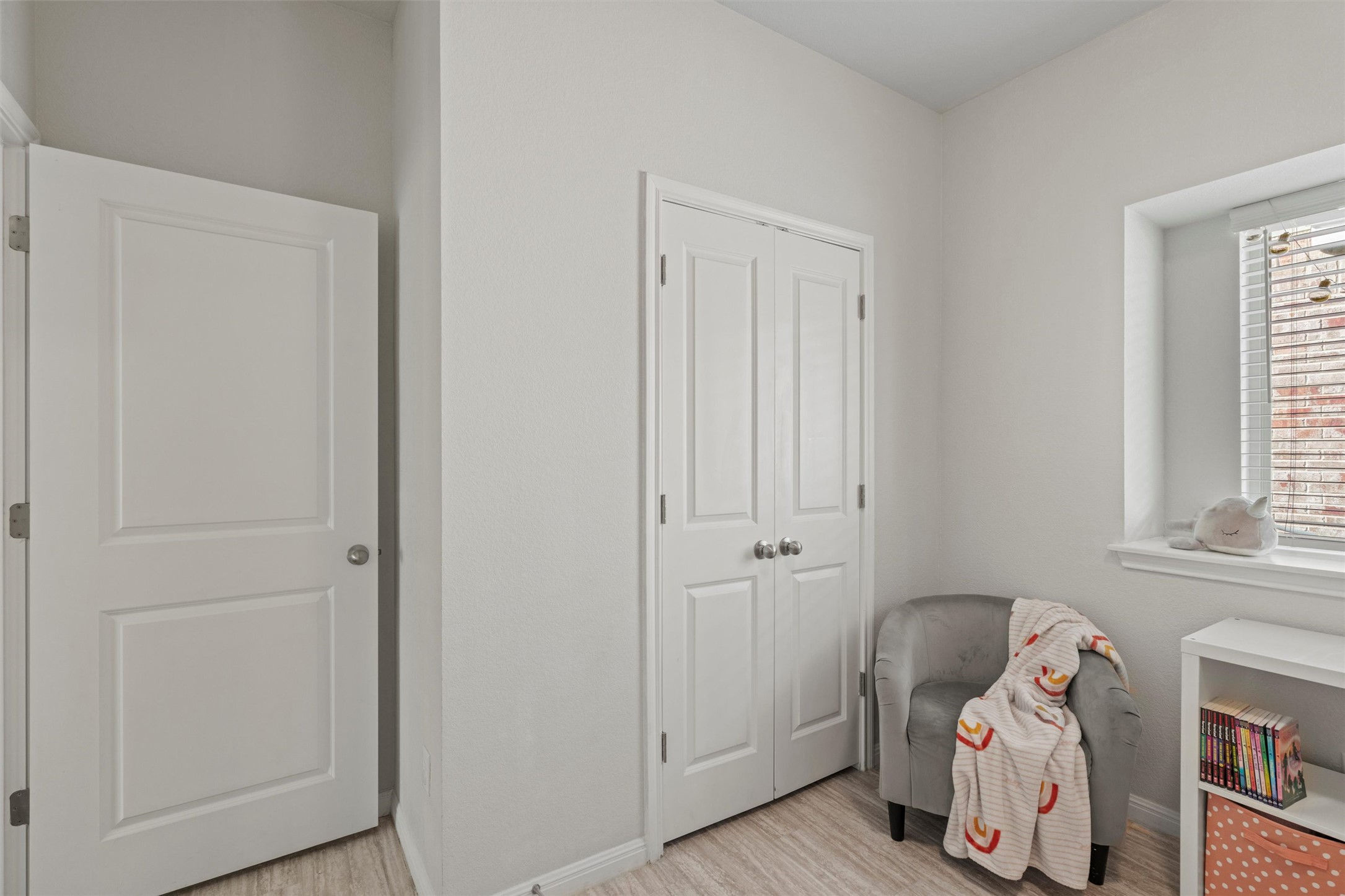 8144 Daisy Cutter Crossing Georgetown, TX 78626 - Photo 22 of 40 Game room featuring baseboards and light wood-style flooring