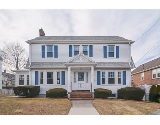 9 Merrill Road Watertown, MA 02472 - Photo 1 of 14 a front view of a house with a yard