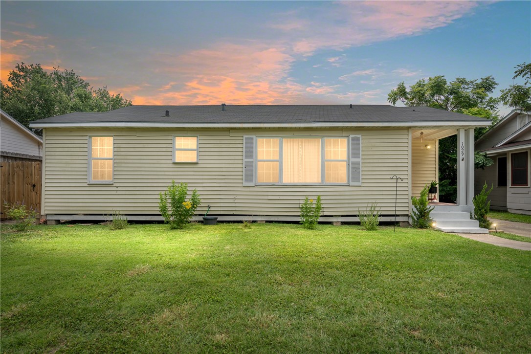 1029 Cunningham Street Corpus Christi, TX 78411 - Photo 1 of 1 a view of a backyard with a garden