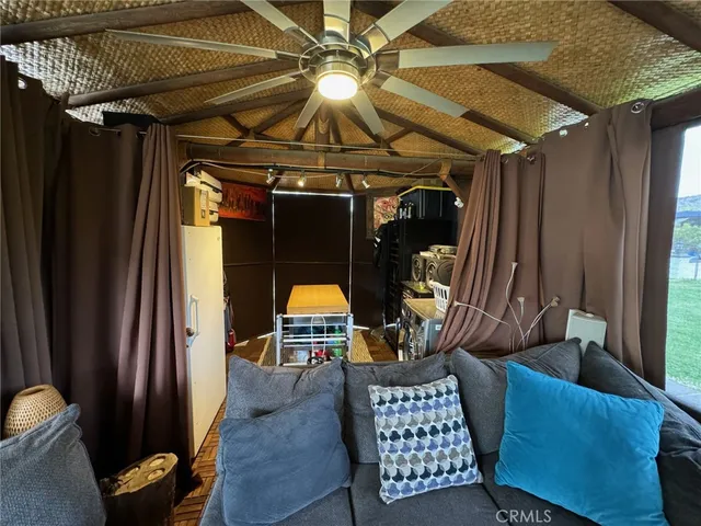 a view of outdoor space and deck