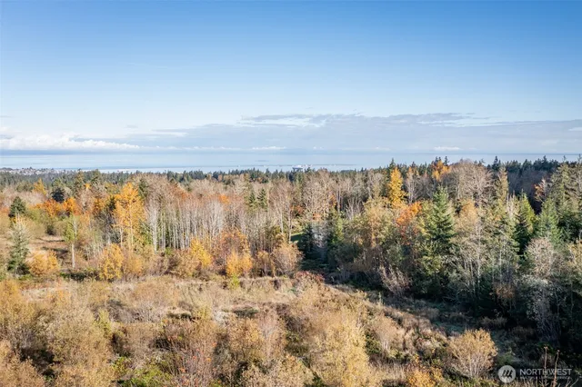 a view of city and mountain