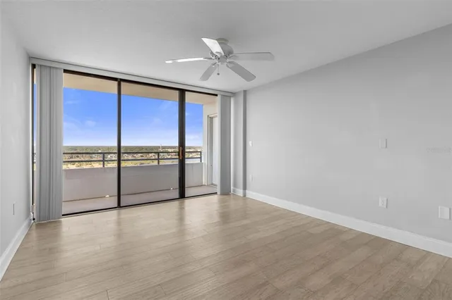 wooden floor in an empty room