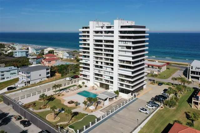 a view of a city with tall buildings