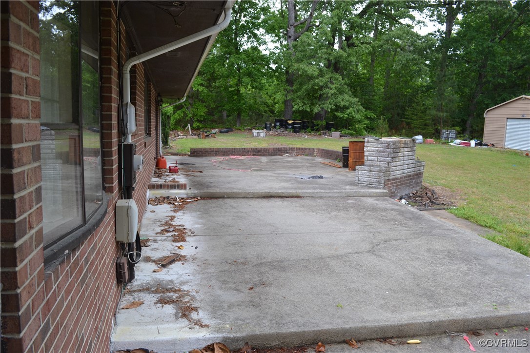5109 West Hundred Road Chester, VA 23831 - Photo 29 of 34 a view of a back yard of the house