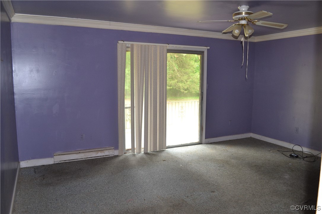 5109 West Hundred Road Chester, VA 23831 - Photo 10 of 34 an empty room with a fan & a window