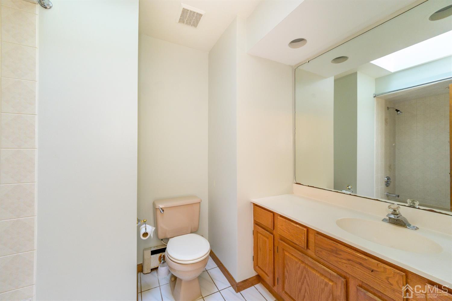 58 Forest Road Andover, NJ 07821 - Photo 16 of 34 a bathroom with a sink and a mirror
