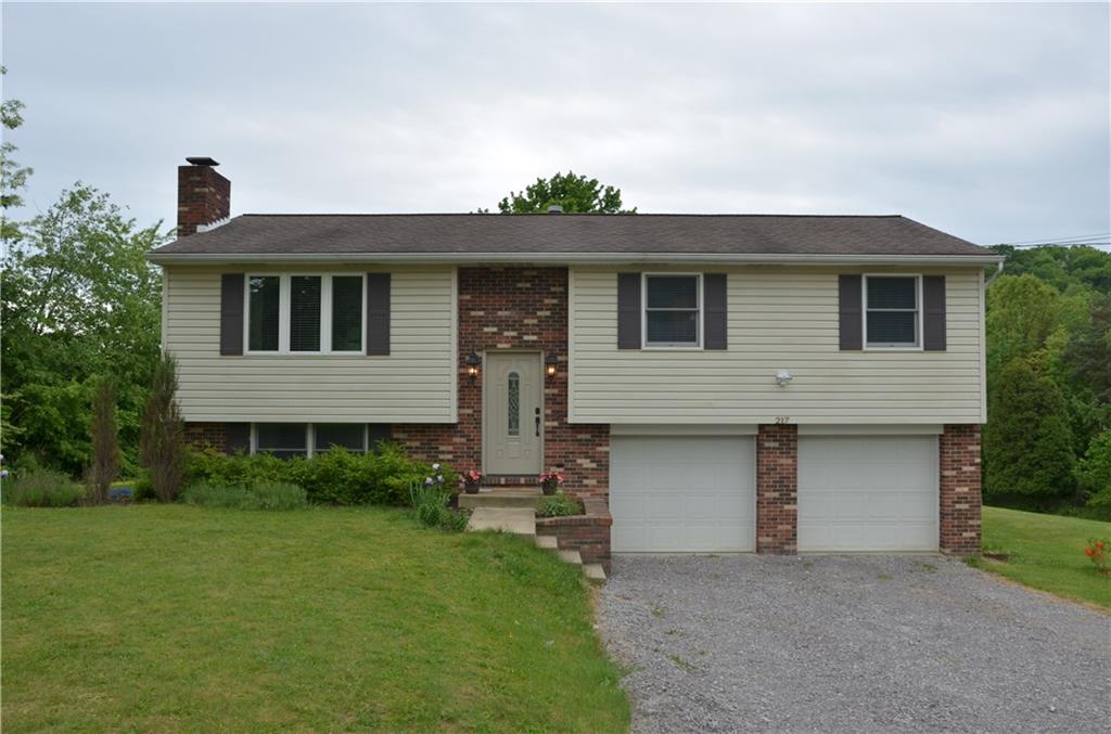 217 Cole Road Sarver, PA 16055 - Photo 1 of 14 Three bedroom brick and vinyl split entry with 2 car garage