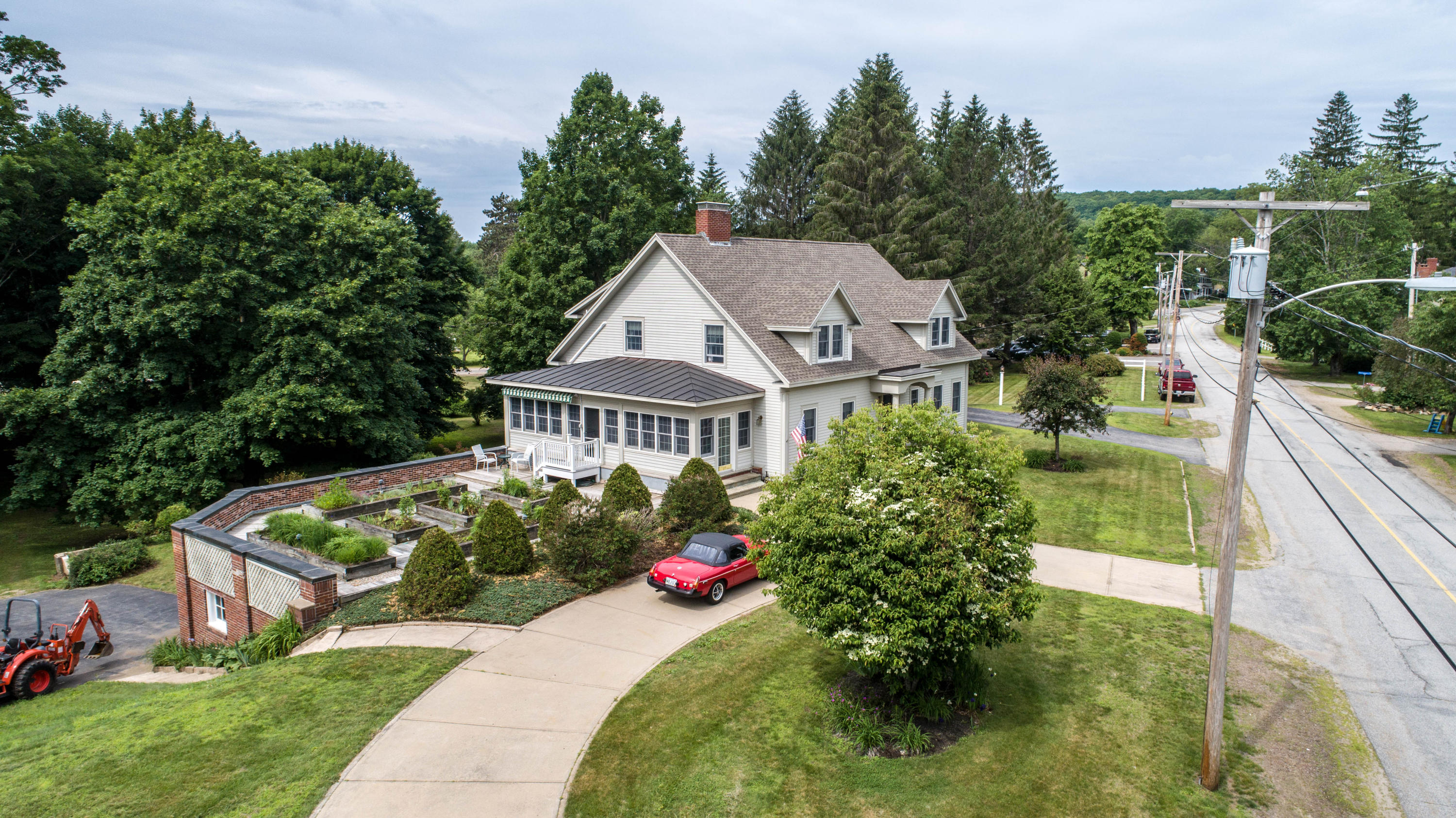 39 Saco Road Alfred, ME 04002 - Photo 7 of 46 Exterior View Toward the Village