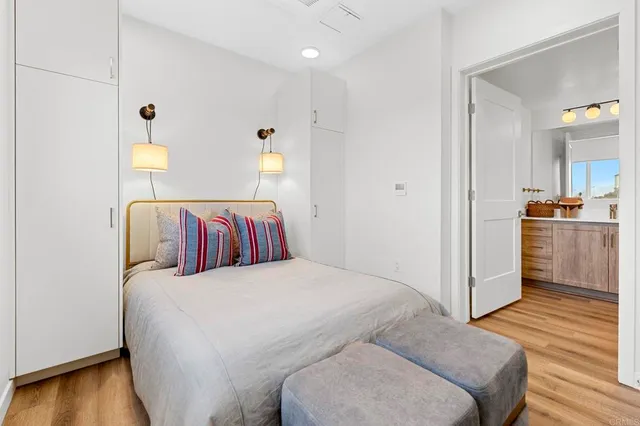 a view of a city with tall buildings