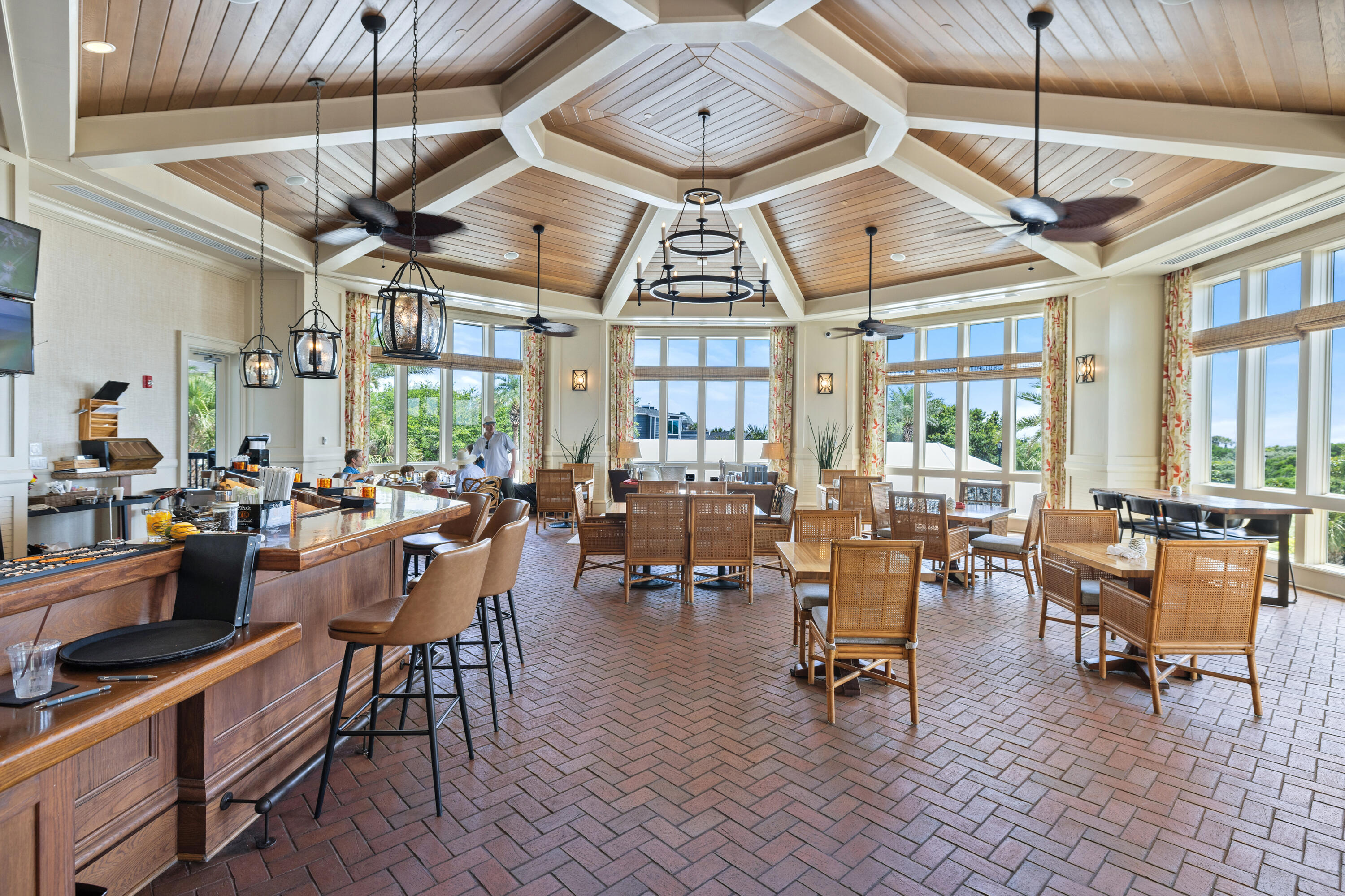 201 Henderson Resort Way, Unit 2202 Destin, FL 32541 - Photo 30 of 48 a living room with lots of furniture and a chandelier