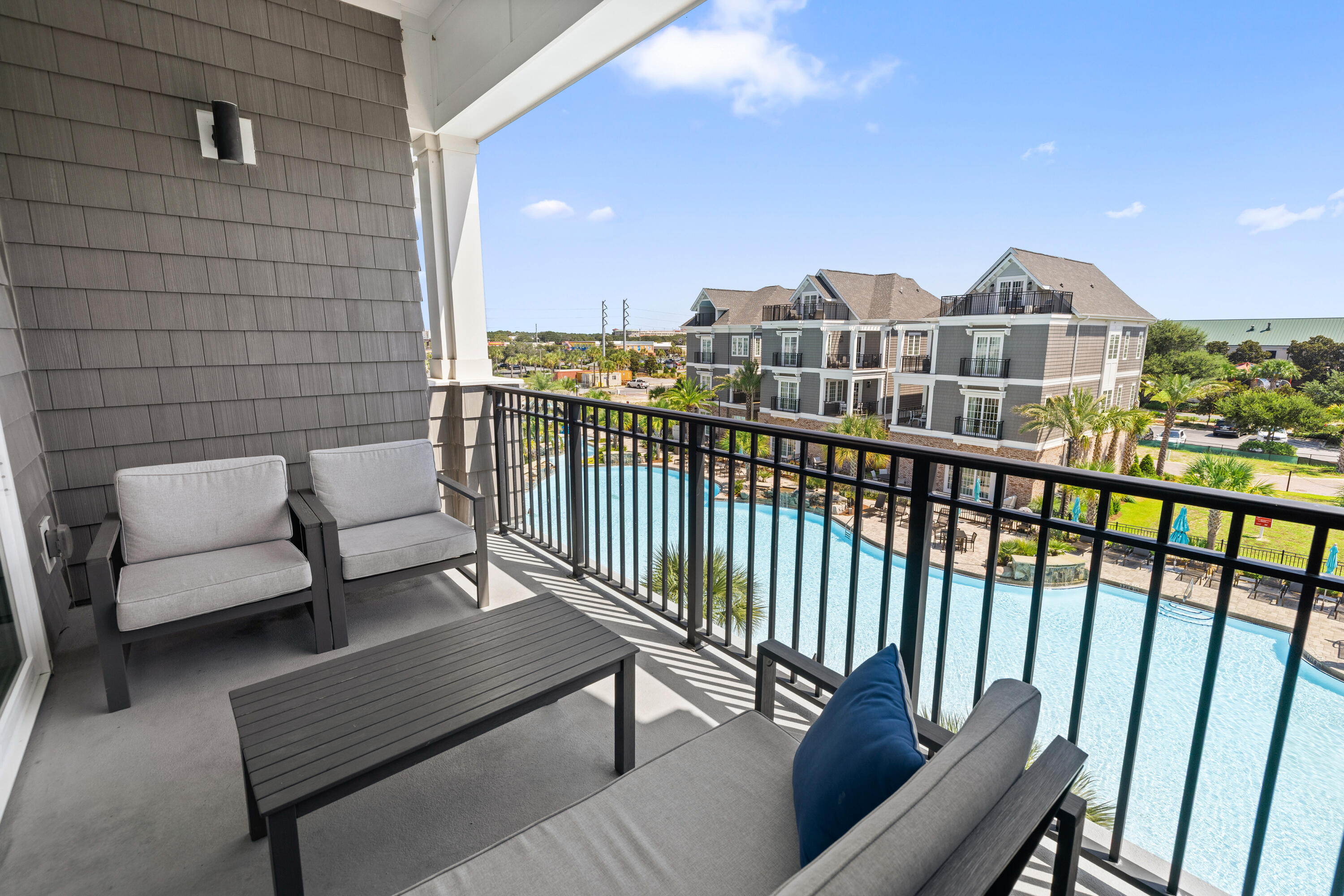 201 Henderson Resort Way, Unit 2202 Destin, FL 32541 - Photo 6 of 48 a view of a balcony with a couch