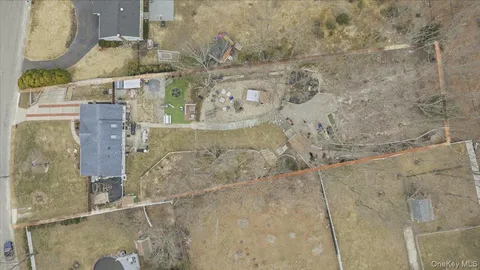 a view of a wooden bridge