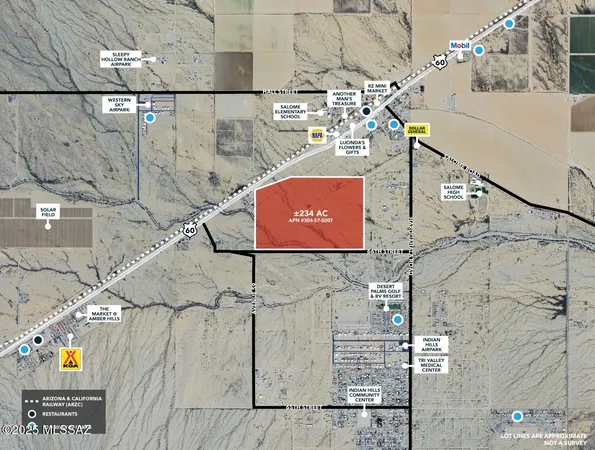 $975,000 | 234-acres Avenue B, Salome, AZ 85348