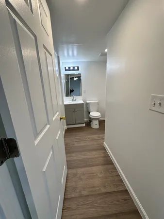 a view of living room washer and dryer