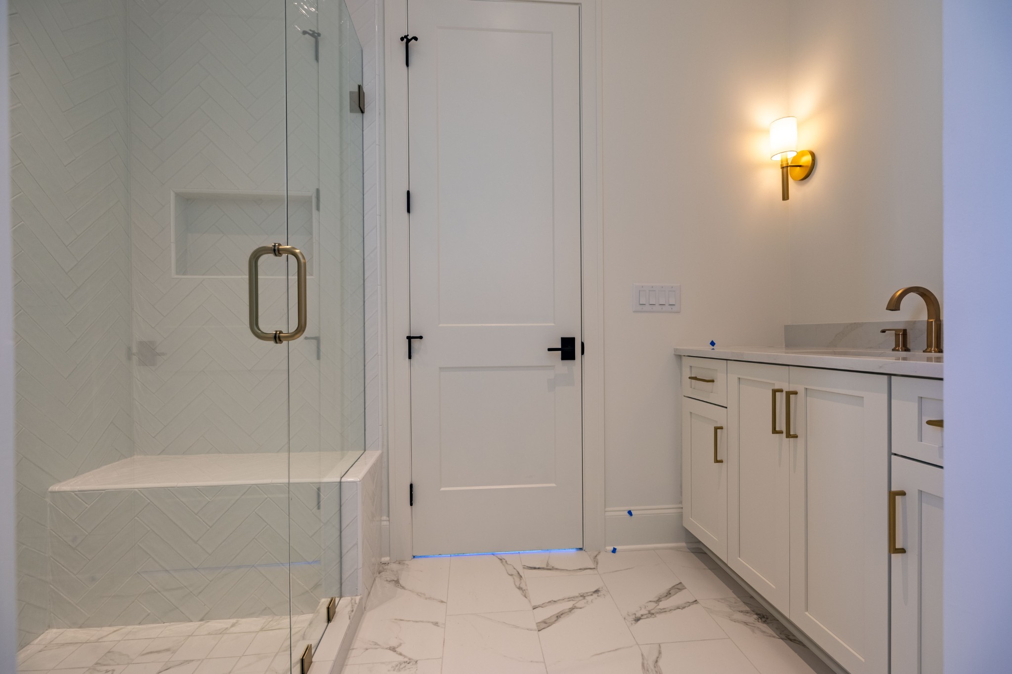 7017 Kinderhook Road Nashville, TN 37221 - Photo 24 of 43 a bathroom with a sink and shower