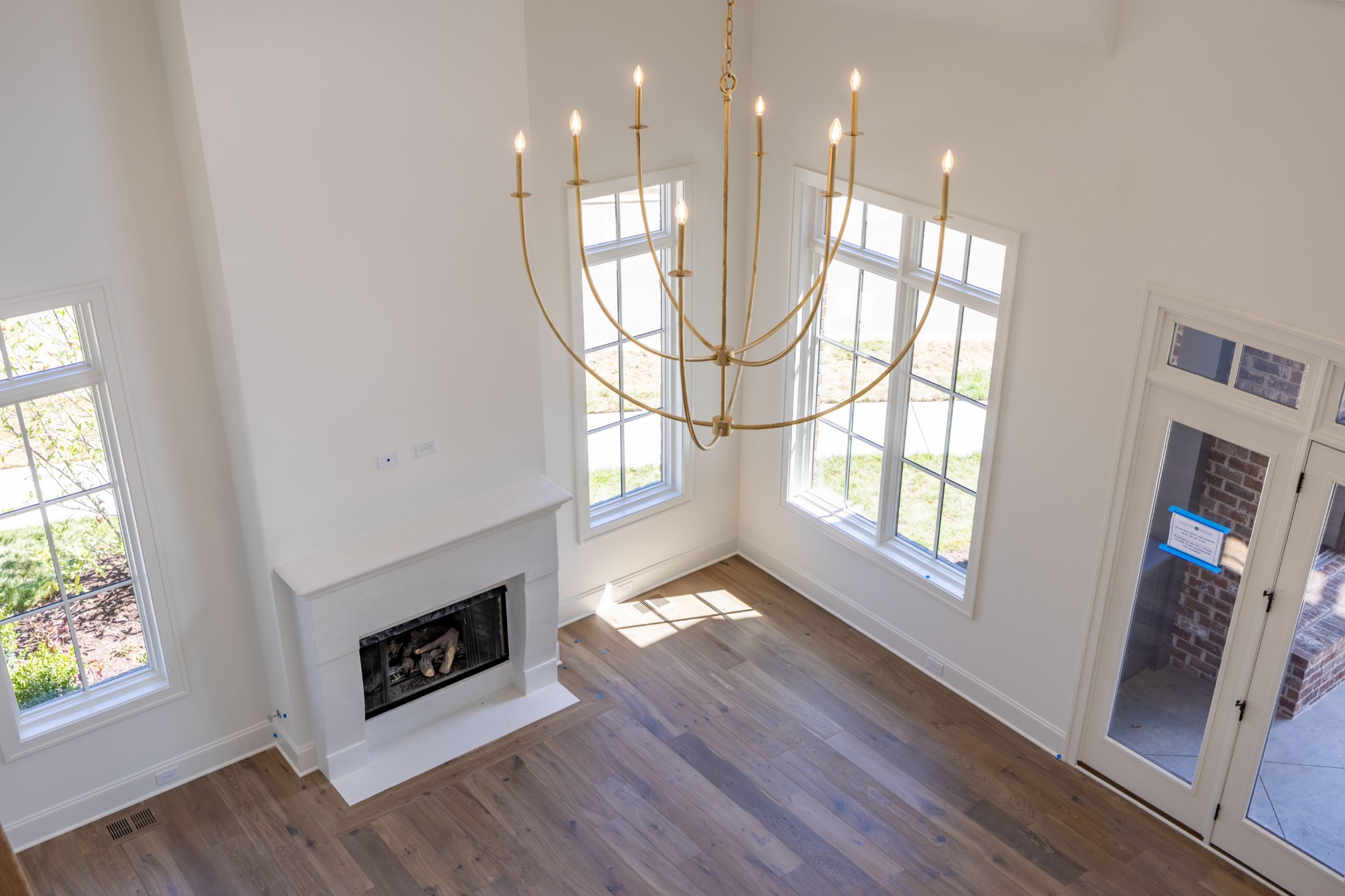 7017 Kinderhook Road Nashville, TN 37221 - Photo 25 of 43 a view of a livingroom with a fireplace and window
