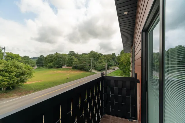 a close view of a wooden door