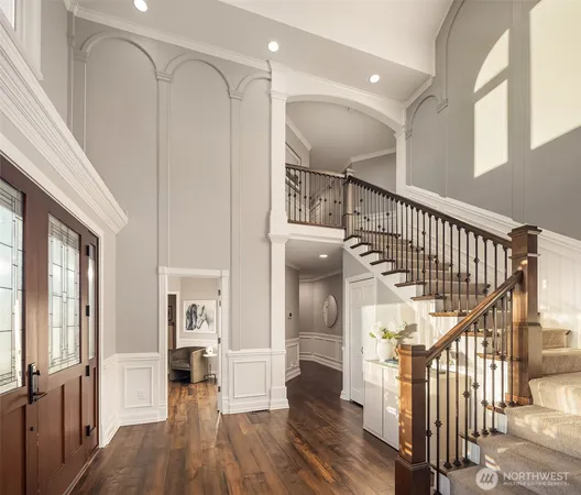 a view of a balcony