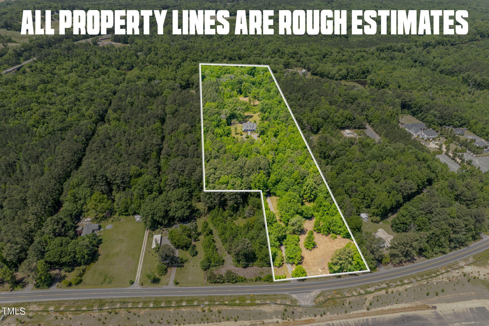 333 Pea Ridge Road New Hill, NC 27562 - Photo 4 of 55 8-web-or-mls-333 Pea Ridge-aerial-7