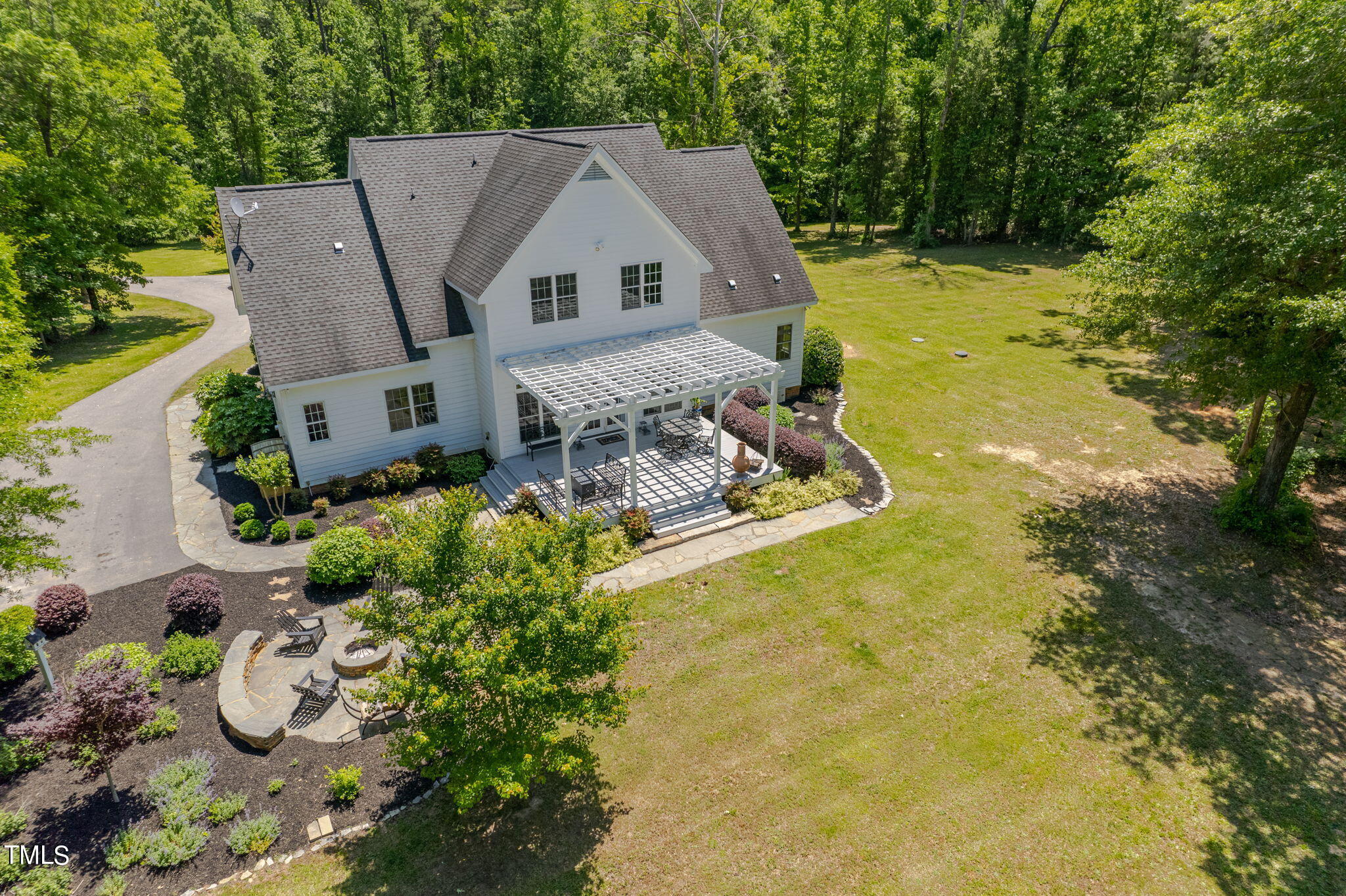 333 Pea Ridge Road New Hill, NC 27562 - Photo 47 of 55 13-web-or-mls-333 Pea Ridge-aerial-12