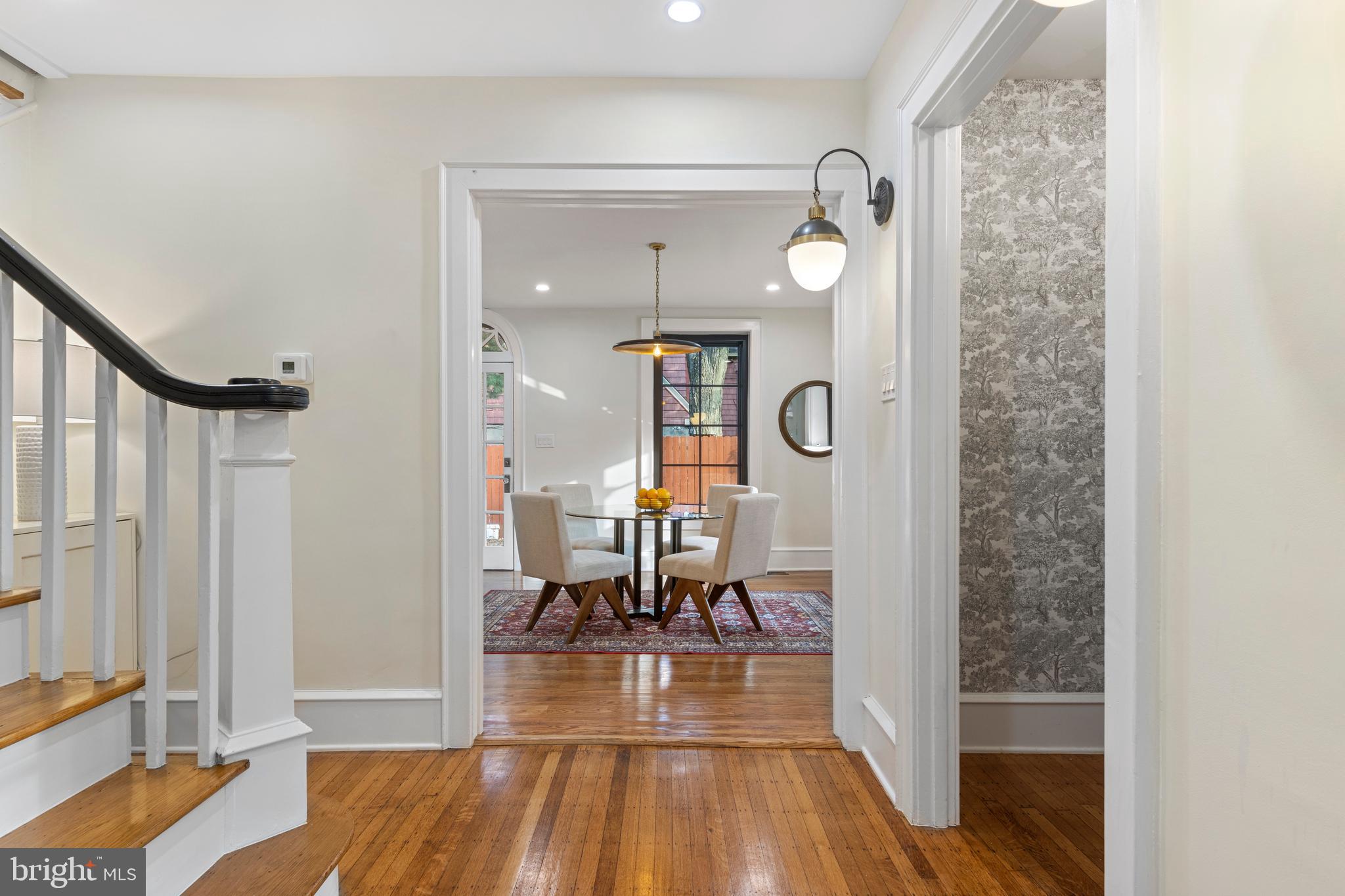 550 Riverview Road Swarthmore, PA 19081 - Photo 6 of 62 Center Hall with built-in cabinet