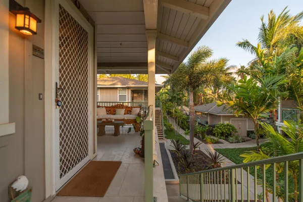 a view of a house with a patio