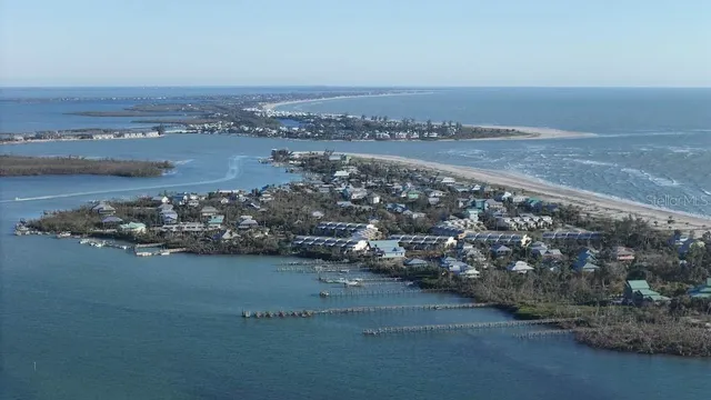 a view of an ocean beach