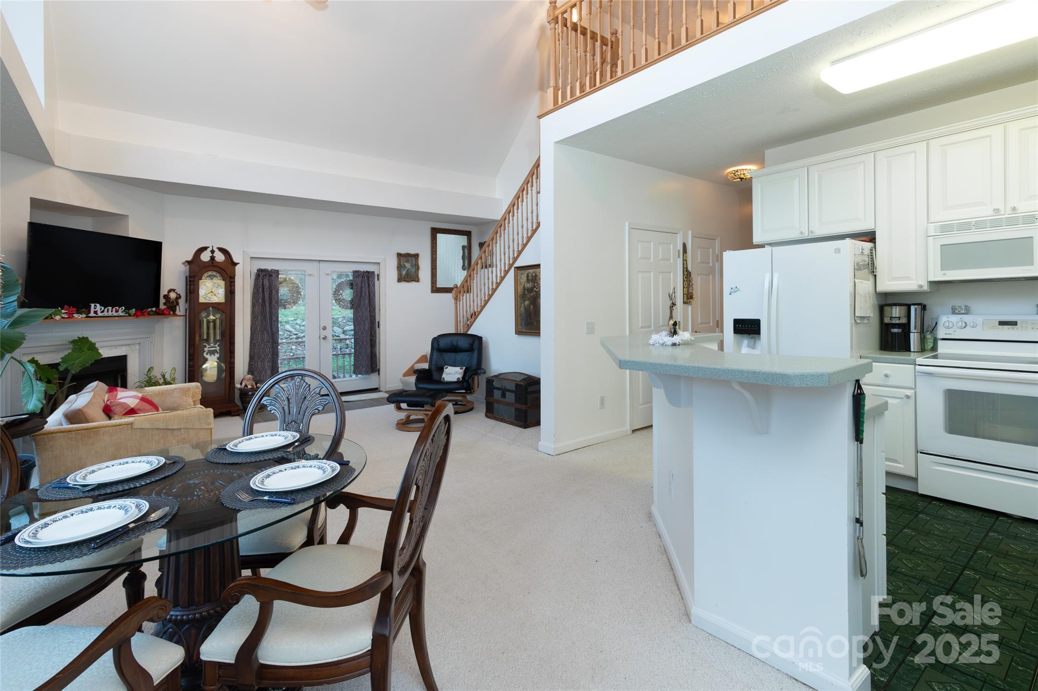 814 Barkers Creek Road Whittier, NC 28789 - Photo 26 of 40 a view of a dining room with furniture