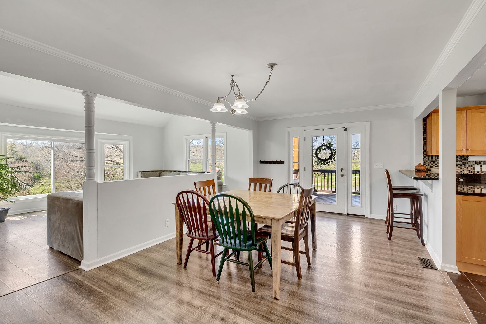 1830 Popes Chapel Road Thompson's Station, TN 37179 - Photo 15 of 53 a dining room with furniture and wooden floor
