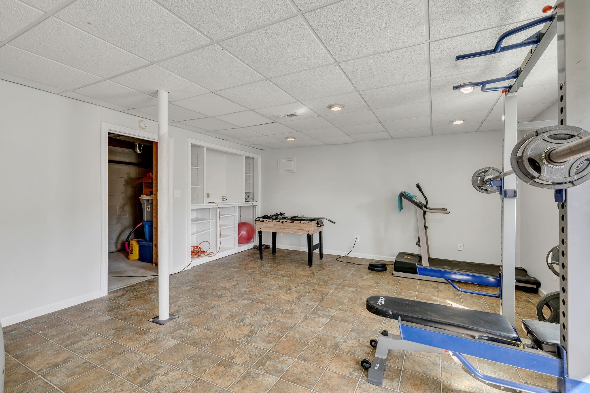 1830 Popes Chapel Road Thompson's Station, TN 37179 - Photo 27 of 53 a view of a room with gym equipment