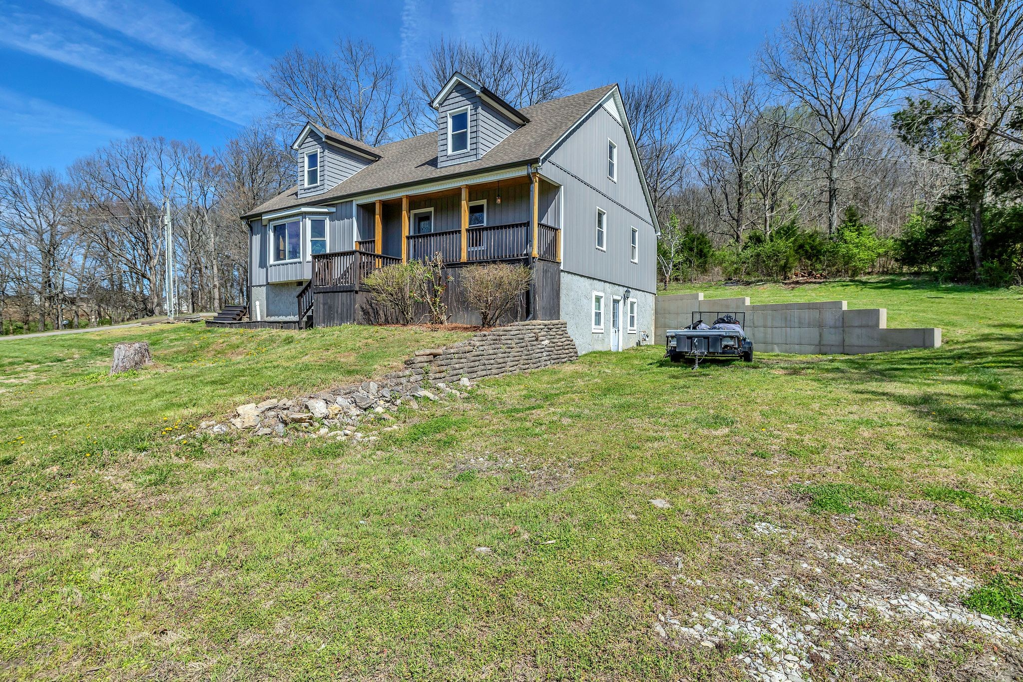 1830 Popes Chapel Road Thompson's Station, TN 37179 - Photo 5 of 53 a front view of a house with a yard