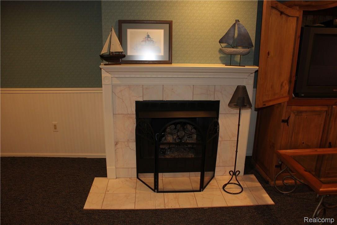 27845 Peppermill Road Farmington, MI 48331 - Photo 8 of 12 Basement Fireplace