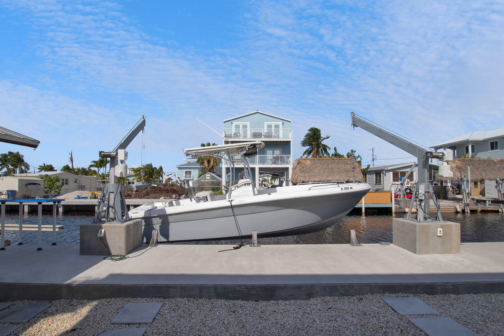 236 Upper Matecumbe Road Key Largo, FL 33037 - Photo 8 of 40 New Dock and Davits