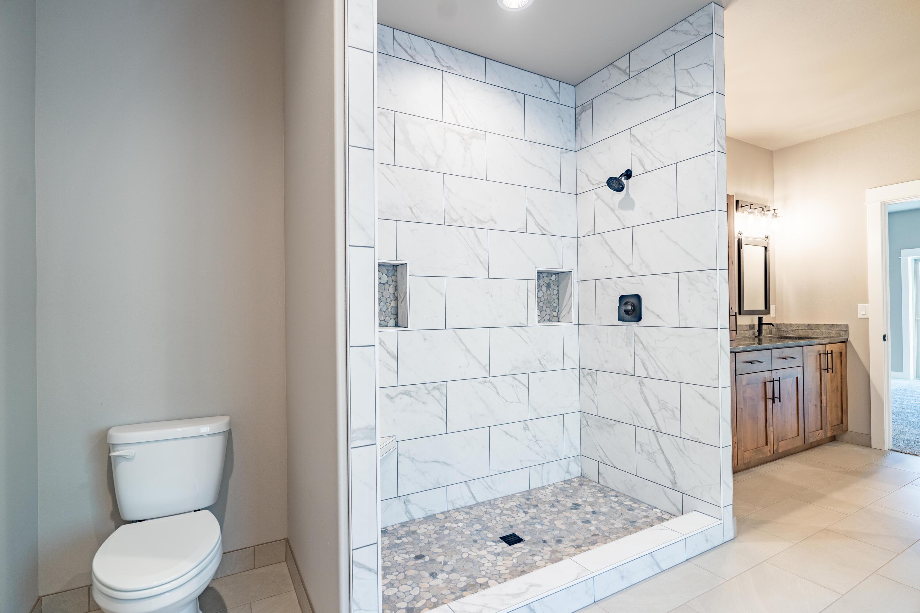 16099 Dyke Road La Pine, OR 97739 - Photo 27 of 37 Primary Walk In Shower and Toilet Area