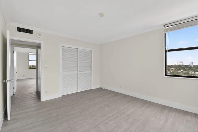 wooden floor in an empty room