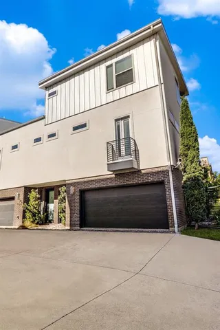 a front view of a building with entryway