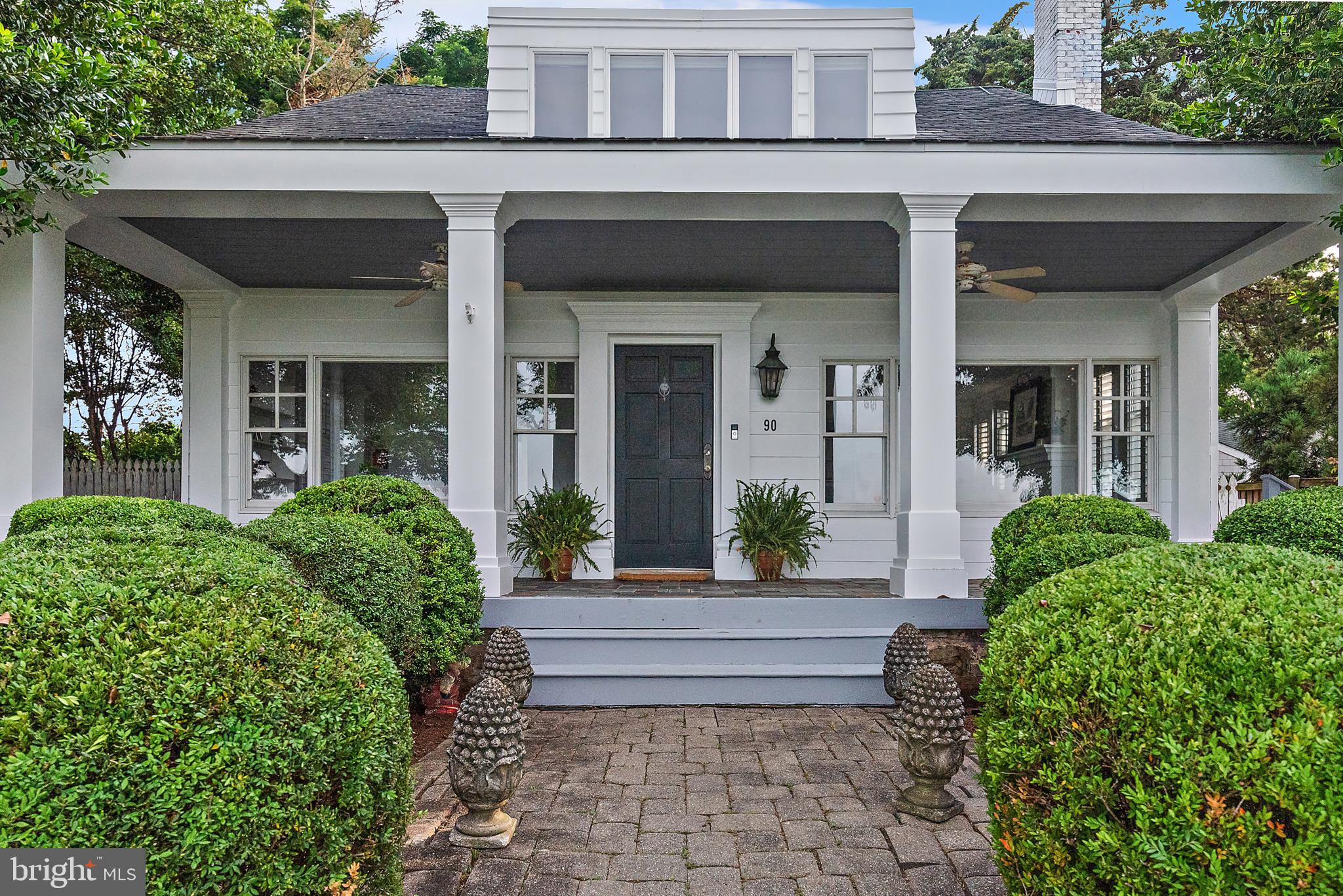 90 River Drive Annapolis, MD 21403 - Photo 3 of 44 a view of a house with potted plants
