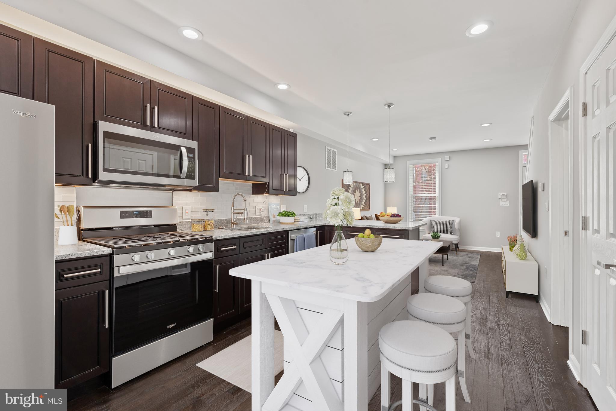 1410 Ramsay Street Baltimore, MD 21223 - Photo 1 of 23 Kitchen with View to Living Area