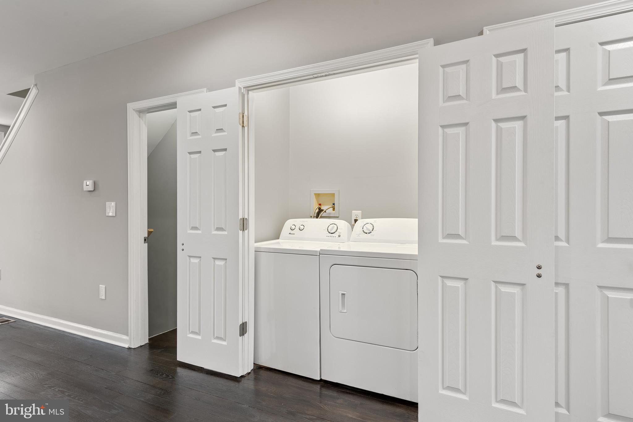 1410 Ramsay Street Baltimore, MD 21223 - Photo 6 of 23 Main Level Laundry with View to Basement Door