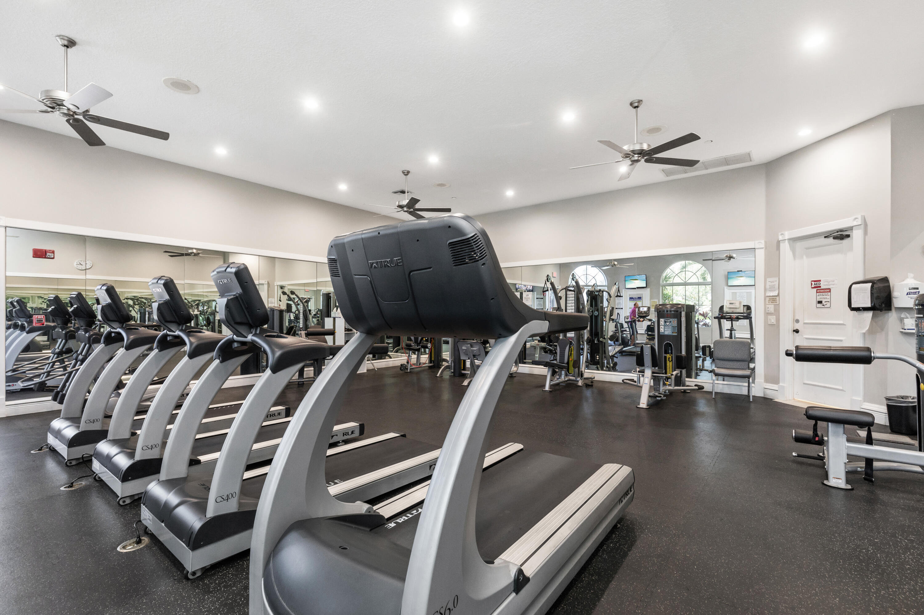 6698 Vía Roma Delray Beach, FL 33446 - Photo 34 of 50 a view of a room with gym equipment