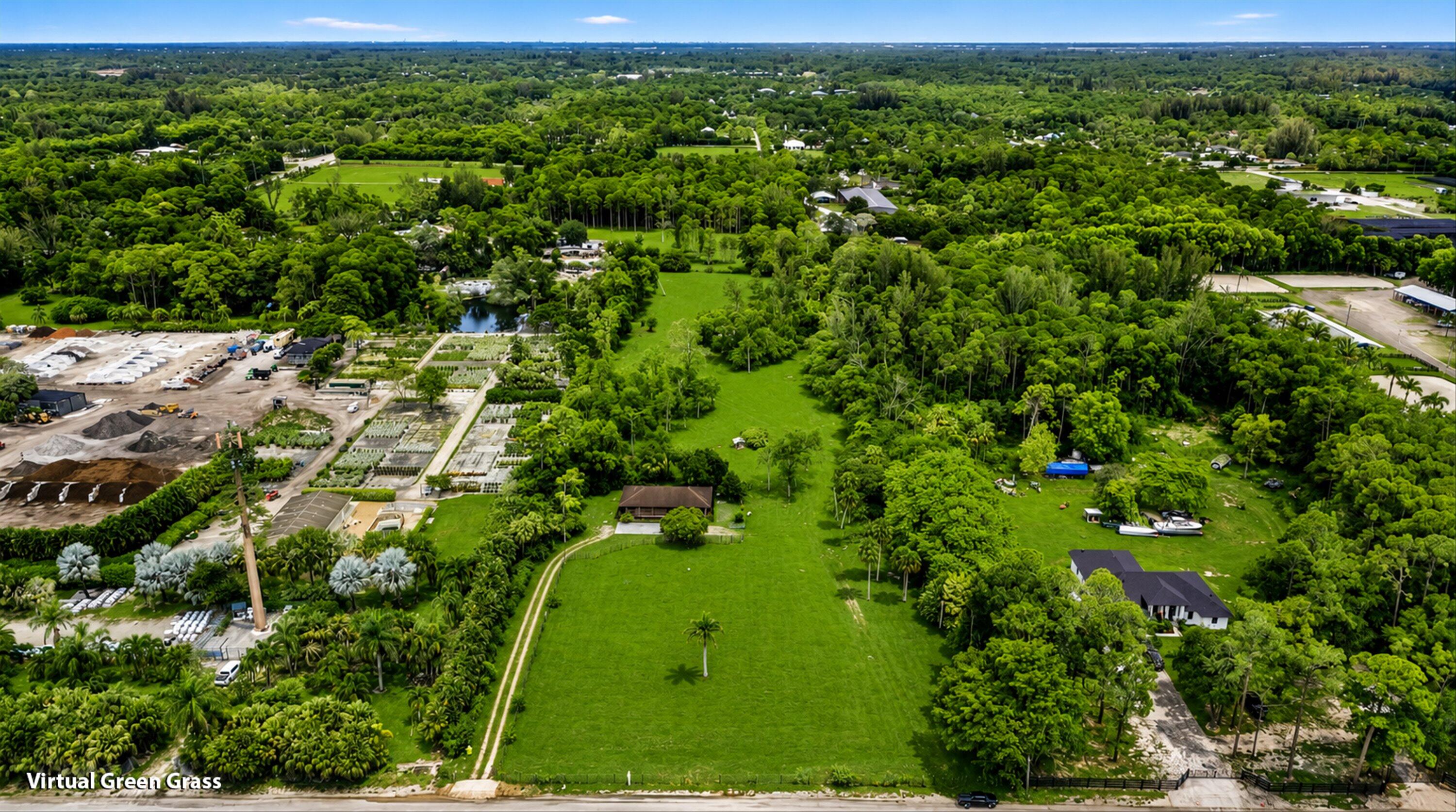 1814 A Road Loxahatchee Groves, FL 33470 - Photo 1 of 42 01-Virtual Green Grass2