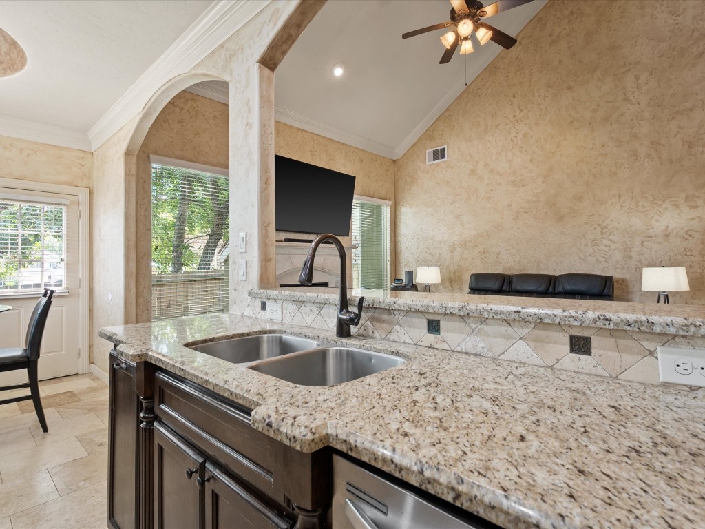 763-806 Lake View Drive Montgomery, TX 77356 - Photo 17 of 43 Open Concept layout for this Spanish-style home.