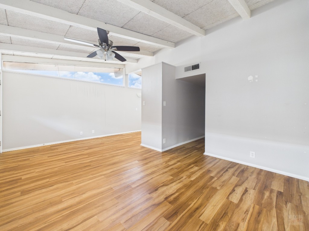 2404 Longview Street, Unit 206 Austin, TX 78705 - Photo 12 of 24 wooden floor in an empty room