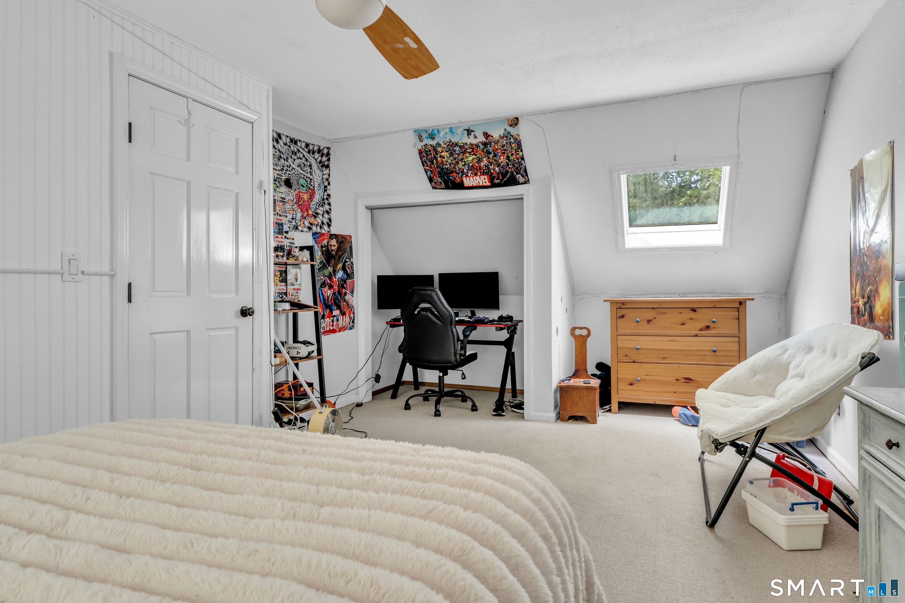 91 Whippoorwill Road Old Lyme, CT 06371 - Photo 21 of 25 A room big enough for a queen sized bed, chair, dresser and desk!